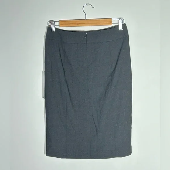 Calvin Klein Charcoal Suit Jacket and Skirt - Picture 7 of 9